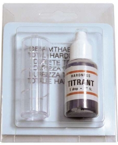 Kit de análisis para la prueba de la dureza del agua francesa