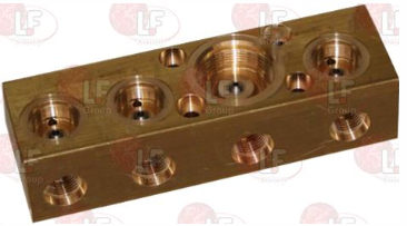 Bloque latón 2x2x3x2