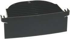 Rejilla negra para cavidad erogación