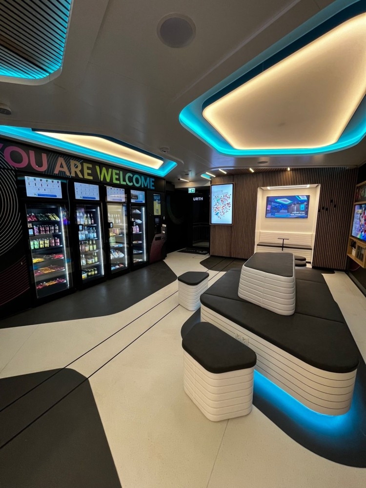 tiendas automáticas en zonas de recarga