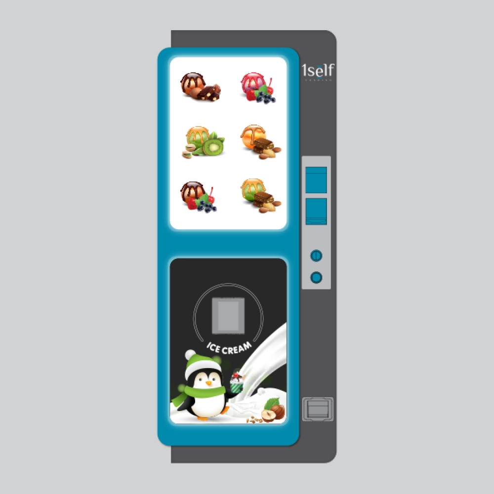 máquinas vending de helados