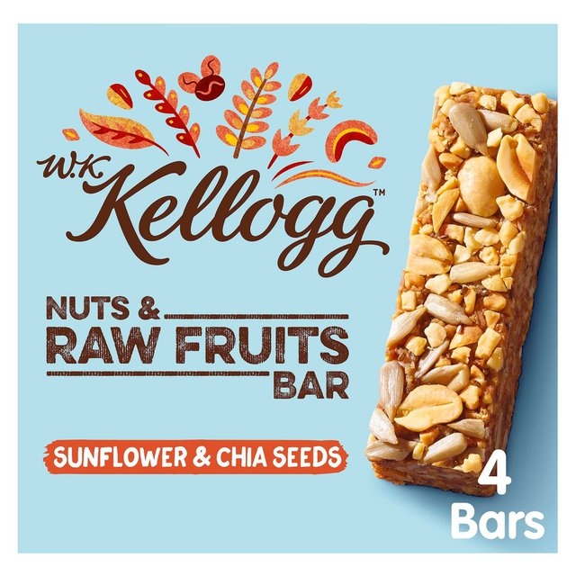 Kellogg Nuts and Raw Fruits barritas