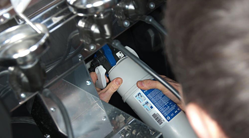 Filtros de agua máquinas de vending