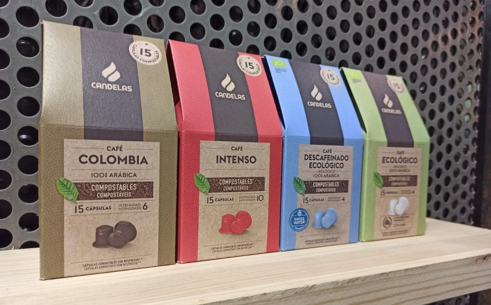 Candelas cápsulas compoostables