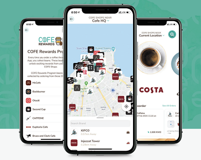 App móvil café
