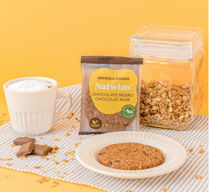 galletas y café on the go