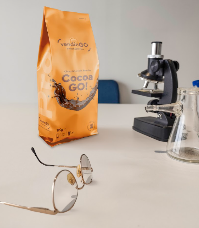 cocoa GO! bebidas calientes chocolate vending