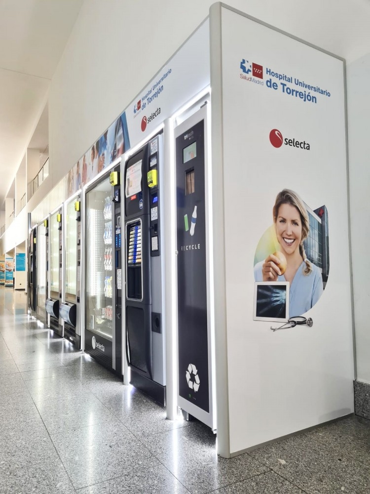 selecta vending en hospital