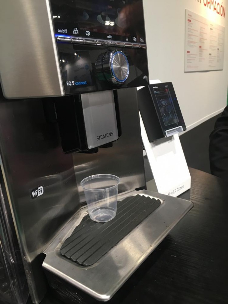 Máquina worldline terminal de pago