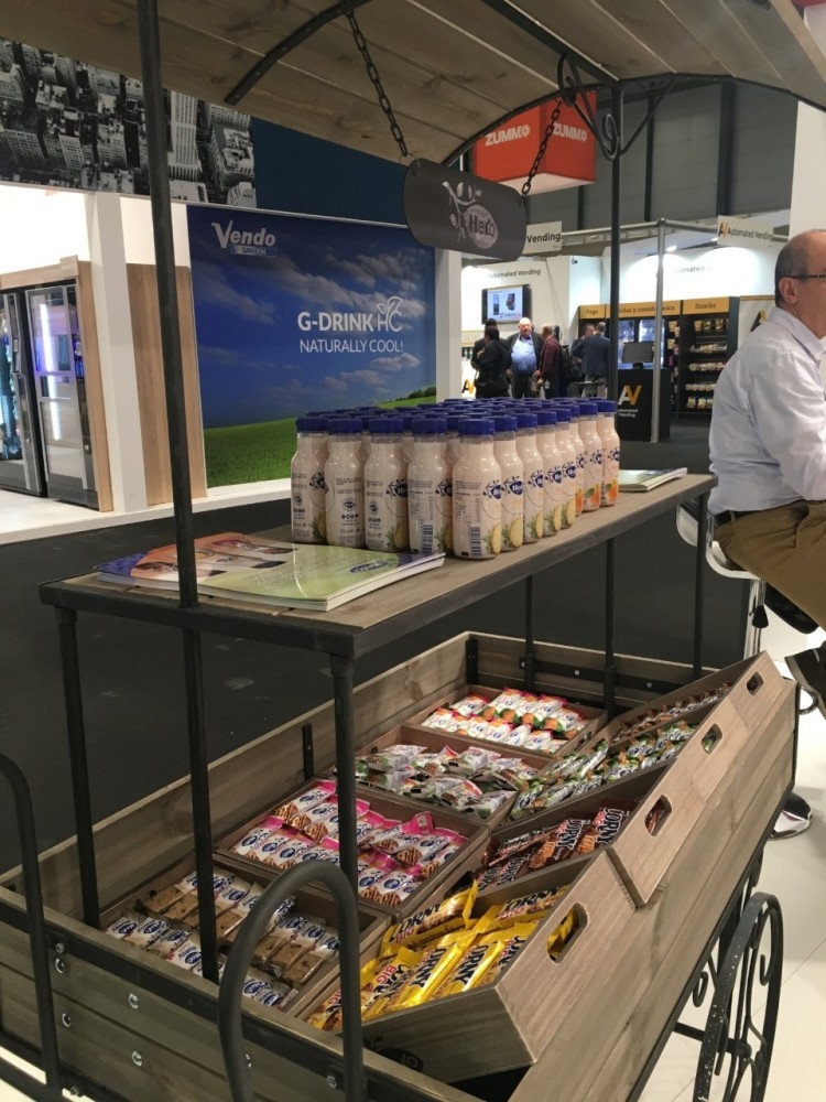 Stand de Alba Vending en Vendibérica Hero
