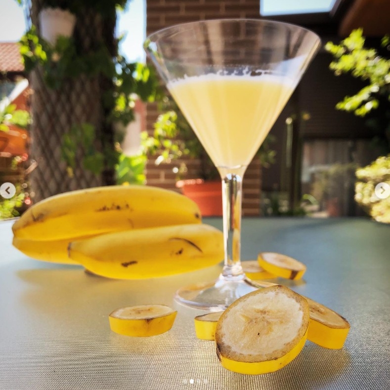 batido solubles fruta