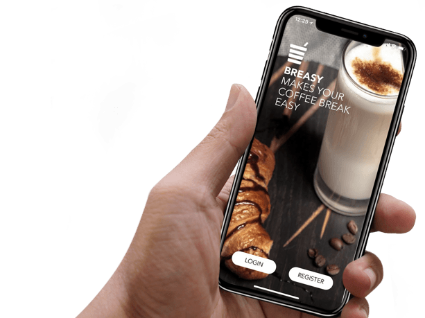 app móvil breasy vending