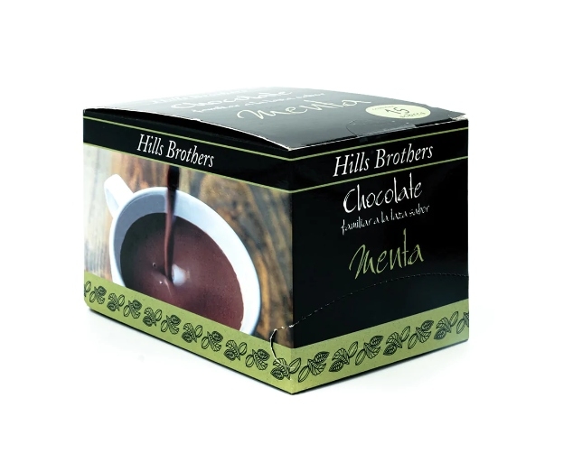 chocolate con menta bebidas