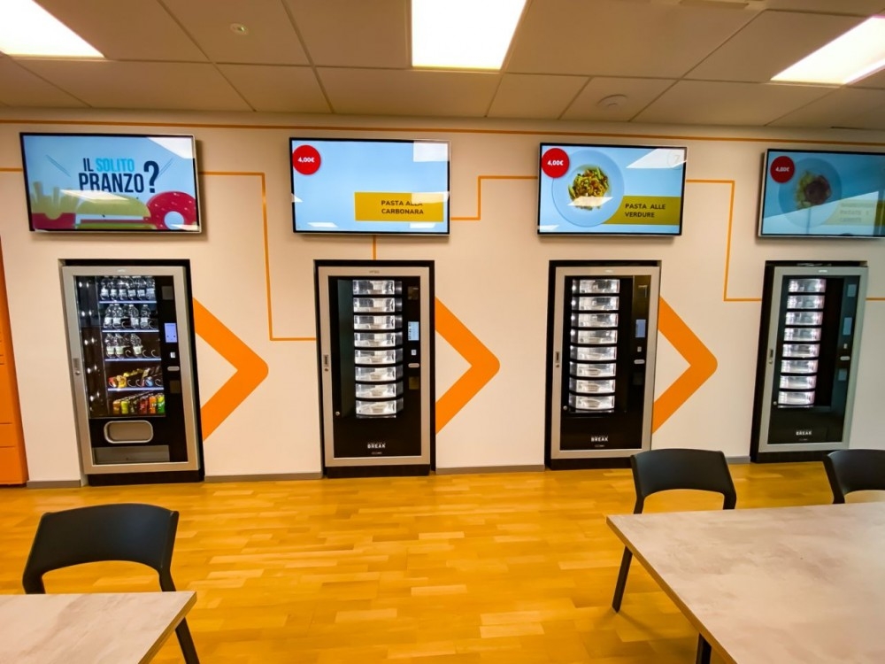 Fas vending máquinas en comedores