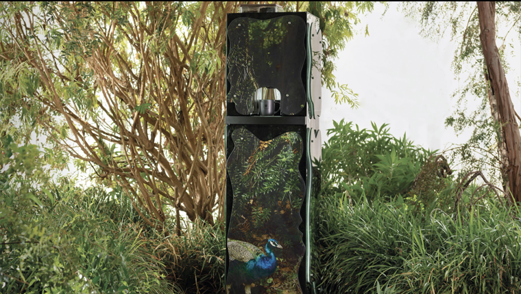 máquina de café con realidad aumentada