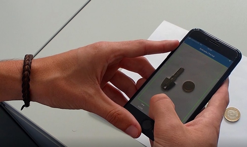 máquina expendedora de llaves