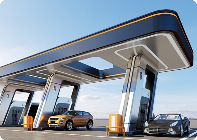 estaciones de servicio