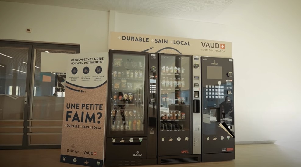 Distribución automática saludable y sostenible