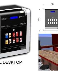 MAQUINA DE TABACO PEQUEÑA DESKTOP