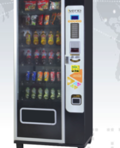 Compact vending machine