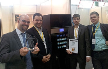 El mejor café espresso en el evento ruso Vendexpo 2013 es de Azkoyen