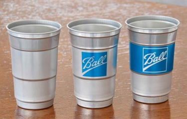 Ball lanza este mes vasos de aluminio