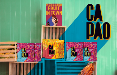 Mondelez lanza CaPao, una línea de snacks que usa el 100% del fruto del cacao