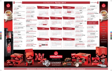 A vuestra disposición el Calendario de Ferias 2017 