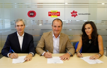 Calidad Pascual se convierte en comprador directo de energía eólica