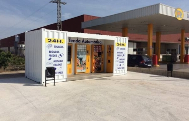 Tiendas 24 horas en un contenedor marítimo, nueva oportunidad de negocio para el vending