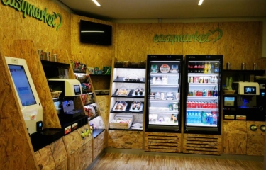 El micromarket de Easy Vending: el Easymarket saludable y variado