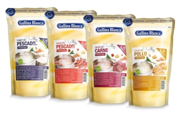 Gallina Blanca FoodService renueva su gama de caldos líquidos concentrados