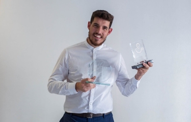 Luis Blanco, ganador de la Final del XIII Campeonato Nacional de Barista Fórum Café