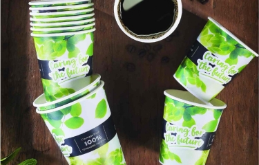 Lo nuevo de Huhtamaki en Vendibérica 2019: vasos de papel Future Smart