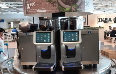 Rancilio renueva todas sus máquinas automáticas en Ikea