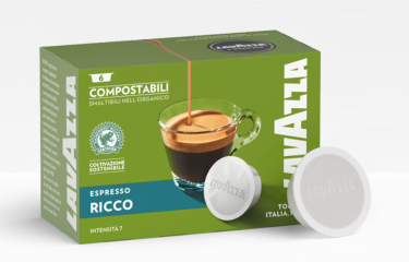 Lavazza marca un punto de inflexión: cápsulas 100% biodegradables y tazas comestibles