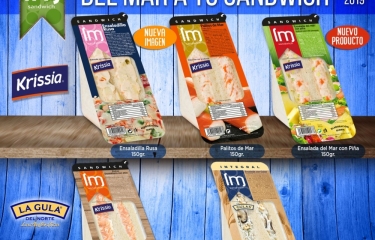 El sabor más veraniego de Sandwich L.M.: ensalada del mar con piña