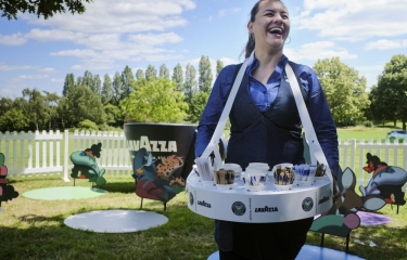 Lavazza sirve su mejor café en Wimbledon de la mano de Angelique Kerber