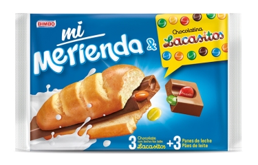 Bimbo y Lacasitos se fusionan en una nueva merienda