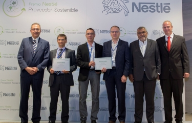 Nestlé premia a sus proveedores por sus iniciativas en materia de sostenibilidad