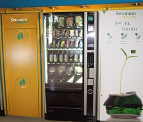 Serunión, pionera  en la introducción del “reverse-vending” en España