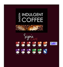 Westomatic lanza una vending Café con pantalla de 20" para emitir imágenes y vídeos