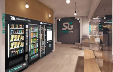Los gimnasios Synergym eligen la alimentación saludable de Alliance Vending