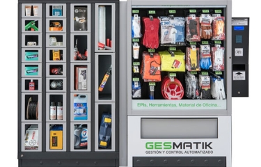 Vending Modular crea taquillas electrónicas inteligentes para gestionar materiales de trabajo