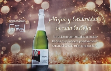 AEV colabora con la Fundación Ave María brindando inclusión con cava solidario AEV colabora con la Fundación Ave María brindando inclusión con cava solidario