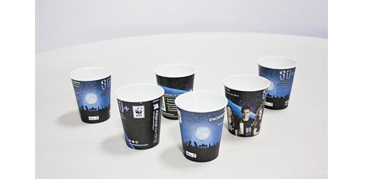 Alliance Vending se suma hoy sábado a La hora del Planeta con mensajes sobre el ahorro energético en sus vasos ecológicos