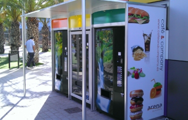 Los muebles para expendedoras convierten los espacios vending en zonas acogedoras y atractivas para 
