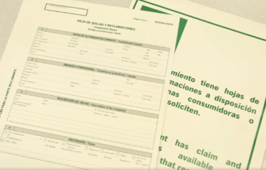 Andalucía cambia su legislación sobre hojas de reclamaciones Andalucía cambia su legislación sobre hojas de reclamaciones