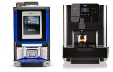 Evoca despuntará en HIP con los modelos Area de Saeco y Krea de Necta