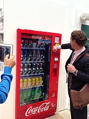 Nayax Vend Ibérica despacha 787 refrescos en una demostración de pago con móvil en el Mobile Word Congress de Barcelona